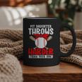 My Daughter Throws Harder Than Your Son Baseball Dads Graphic Print Coffee Mug My Daughter Throws Harder Than Your Son Baseball Dads Graphic Print Coffee Mug