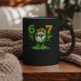 Drip Baseball Irish Shamrock St Patricks Men Boy Kid Graphic Print Coffee Mug
