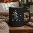 Easter Bunny Baseball Player Batter Rabbit Boys Kids Men Graphic Print Coffee Mug