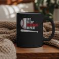 Eat Sleep Baseball Repeat Humor Baseball Dad Players Graphic Print Coffee Mug Eat Sleep Baseball Repeat Humor Baseball Dad Players Graphic Print Coffee Mug