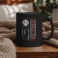 Father's Day USA Flag Patriotic Baseball Dad Graphic Print Coffee Mug Father's Day USA Flag Patriotic Baseball Dad Graphic Print Coffee Mug
