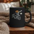 Halloween Boys Batting Skeleton Baseball Graphic Print Coffee Mug Halloween Boys Batting Skeleton Baseball Graphic Print Coffee Mug