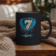 Ice Cream Baseball Glove 7th Birthday Edition Graphic Print Coffee Mug