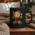 Ice Cream Drip Baseball Christmas Baseball Drip Candy Cane Graphic Print Coffee Mug Ice Cream Drip Baseball Christmas Baseball Drip Candy Cane Graphic Print Coffee Mug