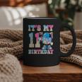 It's My 11th Birthday Baseball Ice Cream Drip Theme Graphic Print Coffee Mug