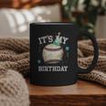 Its My Birthday Vintage Baseball Celebration For Men Kids Graphic Print Coffee Mug