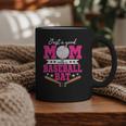 Just A Good Mom With A Baseball Bat Baseball Mom Graphic Print Coffee Mug