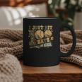 I Just Hit 100 Days Of School Camo Baseball Boy Kids Teacher Graphic Print Coffee Mug