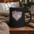 Kids Happy Easter Bunny Playing Baseball Boy Ice Cream Drip Graphic Print Coffee Mug