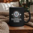 Leopard Baseball Vibes Game Day Softball Life Mom Graphic Print Coffee Mug