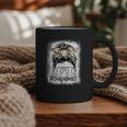 Leopard Messy Bun Mom Mother's Day Baseball Mommy Graphic Print Coffee Mug