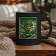 Leprechaun Playing Baseball Japanese Art St Patricks Day Graphic Print Coffee Mug