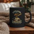 Littleton Longnecks Retro Minor League Baseball Graphic Print Coffee Mug Littleton Longnecks Retro Minor League Baseball Graphic Print Coffee Mug