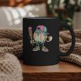 Melted Ice-Cream Baseball Mascot Pastel Pop Graphic Print Coffee Mug Melted Ice-Cream Baseball Mascot Pastel Pop Graphic Print Coffee Mug