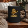 Melting Baseball Mascot Slugger Bat Cap Cartoon Graphic Print Coffee Mug Melting Baseball Mascot Slugger Bat Cap Cartoon Graphic Print Coffee Mug