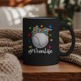 Messy Ball Puzzle Baseball Mom Life Autism Awareness Month Graphic Print Coffee Mug Messy Ball Puzzle Baseball Mom Life Autism Awareness Month Graphic Print Coffee Mug