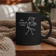 No Baseball Game Today Sad Stickfigure Baseball Player Graphic Print Coffee Mug No Baseball Game Today Sad Stickfigure Baseball Player Graphic Print Coffee Mug