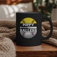 Poppy Of Ballers Softball Baseball Dad Graphic Print Coffee Mug Poppy Of Ballers Softball Baseball Dad Graphic Print Coffee Mug