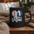 Proud Ball Mom Volleyball Baseball Mom Heart Graphic Print Coffee Mug Proud Ball Mom Volleyball Baseball Mom Heart Graphic Print Coffee Mug