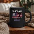 Proud Baseball MOM USA American Flag Family Game Day Graphic Print Coffee Mug Proud Baseball MOM USA American Flag Family Game Day Graphic Print Coffee Mug