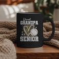 Proud Grandpa Of A 2026 Senior Baseball Graduation Leopard Graphic Print Coffee Mug