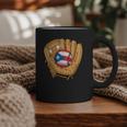 Puerto Rican Flag Baseball Player Boricua Pride Beisbol PR Graphic Print Coffee Mug Puerto Rican Flag Baseball Player Boricua Pride Beisbol PR Graphic Print Coffee Mug