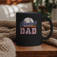 Retro Baseball Dad Father's Day Graphic Print Coffee Mug Retro Baseball Dad Father's Day Graphic Print Coffee Mug