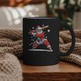 Santa Playing Baseball Christmas Candy Cane Fun Xmas Holiday Graphic Print Coffee Mug Santa Playing Baseball Christmas Candy Cane Fun Xmas Holiday Graphic Print Coffee Mug