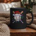 Santa Sports Christmas Baseball Player Graphic Print Coffee Mug Santa Sports Christmas Baseball Player Graphic Print Coffee Mug