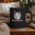 Softball Baseball Mom Floral Tee Mother's Day Graphic Print Coffee Mug Softball Baseball Mom Floral Tee Mother's Day Graphic Print Coffee Mug