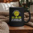 Softball Dad Like A Baseball Dad Softball Father's Day Graphic Print Coffee Mug Softball Dad Like A Baseball Dad Softball Father's Day Graphic Print Coffee Mug