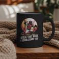 Steal That Base I Double Dare You Baseball Catcher Graphic Print Coffee Mug Steal That Base I Double Dare You Baseball Catcher Graphic Print Coffee Mug