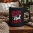 Stealing Hearts Like I Steal Bases Cute Baseball Valentine Graphic Print Coffee Mug Stealing Hearts Like I Steal Bases Cute Baseball Valentine Graphic Print Coffee Mug