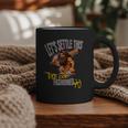 Stoneage Caveman Neolithic History Baseball Dad Father Graphic Print Coffee Mug