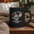 Super Baseball Dad Graphic Print Coffee Mug Super Baseball Dad Graphic Print Coffee Mug