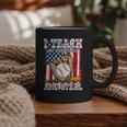 I Teach My Kids To Hit And Steal Baseball Dad American Flag Graphic Print Coffee Mug I Teach My Kids To Hit And Steal Baseball Dad American Flag Graphic Print Coffee Mug