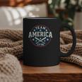 Team America 1776 4th Of July Patriotic Baseball Graphic Print Coffee Mug Team America 1776 4th Of July Patriotic Baseball Graphic Print Coffee Mug