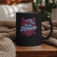Team Boricua Puerto Rico Baseball Coqui Frog Pava Hat Fan Graphic Print Coffee Mug Team Boricua Puerto Rico Baseball Coqui Frog Pava Hat Fan Graphic Print Coffee Mug