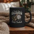 That's My Grandson Out There Jersey Number 55 Baseball Graphic Print Coffee Mug That's My Grandson Out There Jersey Number 55 Baseball Graphic Print Coffee Mug