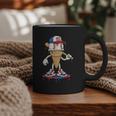 USA Patriotic Baseball Ice Cream Cone Freedom Graphic Print Coffee Mug USA Patriotic Baseball Ice Cream Cone Freedom Graphic Print Coffee Mug