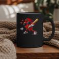 Valentine Baseball Heart Sports Love Valentines Day Boys Graphic Print Coffee Mug