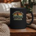 Vintage Baseball Dad Just Like A Normal Dad Only Cooler Graphic Print Coffee Mug Vintage Baseball Dad Just Like A Normal Dad Only Cooler Graphic Print Coffee Mug