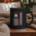Vintage Baseball Flag Women Baseball Mom Graphic Print Coffee Mug Vintage Baseball Flag Women Baseball Mom Graphic Print Coffee Mug