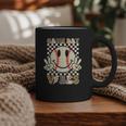 Women Kids Baseball Game Day Vibes Smile Baseball Mom Graphic Print Coffee Mug Women Kids Baseball Game Day Vibes Smile Baseball Mom Graphic Print Coffee Mug