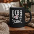 Womens Dibs On The Coach Coach's Wife Quote Baseball Mom Graphic Print Coffee Mug Womens Dibs On The Coach Coach's Wife Quote Baseball Mom Graphic Print Coffee Mug