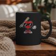 Women's Valentines Day Heart Baseball Player Sports Boys Kids Men Graphic Print Coffee Mug