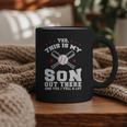 Yes This Is My Son Out Baseball Mom Graphic Print Coffee Mug Yes This Is My Son Out Baseball Mom Graphic Print Coffee Mug
