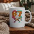 67 Ice Cream Drip Baseball Number 67 Player 67th Birthday Graphic Print Coffee Mug