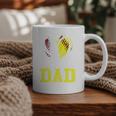 Ball Dad Softball Baseball Dad Fathers Day Premium Graphic Print Coffee Mug