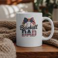 Baseball Dad American Flag Bow Sports Graphic Print Coffee Mug Baseball Dad American Flag Bow Sports Graphic Print Coffee Mug